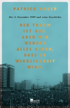 Der Traum ist aus. Aber wir werden alles geben, dass er Wirklichkeit wird. - Bauer, Patrick