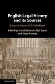 English Legal History and its Sources (eBook, ePUB)