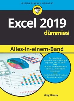 Excel 2019 Alles in einem Band für Dummies (eBook, ePUB) - Harvey, Greg
