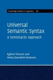 Universal Semantic Syntax (eBook, ePUB)