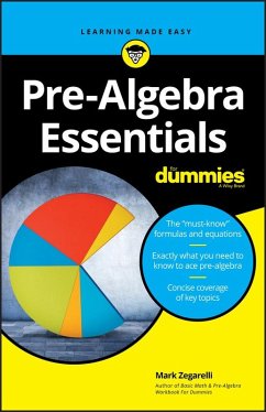 Cover Pre-Algebra Essentials For Dummies (eBook, ePUB)