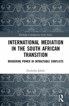 International Mediation in the South African Transition - Jolobe, Zwelethu