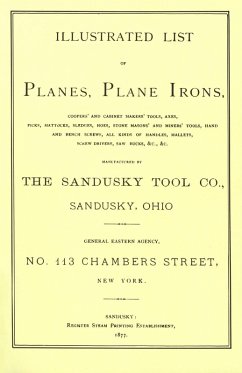 Cover Sandusky Tool Co. 1877 Catalog