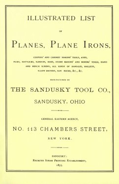 Sandusky Tool Co. 1877 Catalog - Sandusky Tool Company