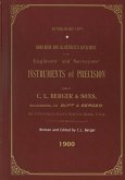 Handbook And Illustrated Catalogue of the Engineers' and Surveyors' Instruments of Precision - Made By C. L. Berger & Sons - 1900