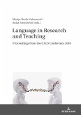 Language in Research and Teaching (eBook, ePUB)