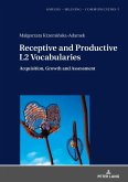 Receptive and Productive L2 Vocabularies (eBook, ePUB)
