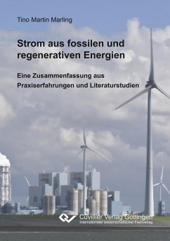 Strom aus fossilen und regenerativen Energien. Eine Zusammenfassung aus Praxiserfahrungen und Literaturstudien - Marling, Tino Martin