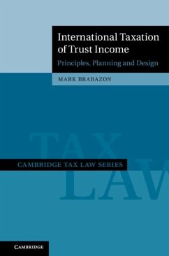 Cover International Taxation of Trust Income (eBook, PDF)