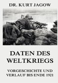 Daten des Weltkriegs - Vorgeschichte und Verlauf bis Ende 1921