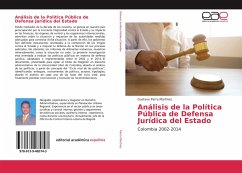 Análisis de la Política Pública de Defensa Jurídica del Estado - Parra Martínez, Gustavo