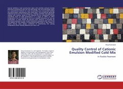 Quality Control of Cationic Emulsion Modified Cold Mix