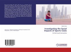 Investigating the Social Impacts of Sports Clubs - Crace, Sasha