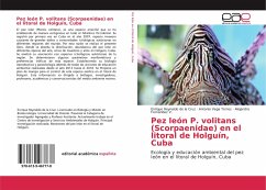 Pez león P. volitans (Scorpaenidae) en el litoral de Holguín, Cuba