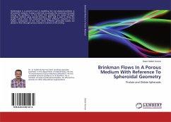Brinkman Flows In A Porous Medium With Reference To Spheroidal Geometry