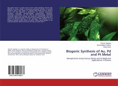 Biogenic Synthesis of Au, Pd and Pt Metal