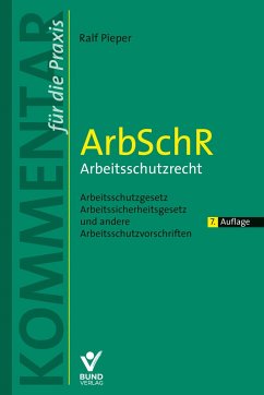 ArbSchR - Arbeitsschutzrecht - Pieper, Ralf