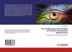 The Indigenous Knowledge of Conflict Resolution Mechanisms