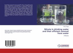 Nitrate in drinking water and their efficient removal from water