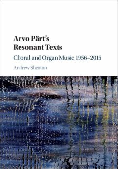 Arvo Part's Resonant Texts (eBook, PDF) - Shenton, Andrew