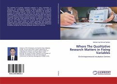 Where The Qualitative Research Matters in Fixing Variables