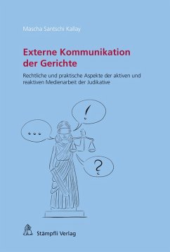 Cover Externe Kommunikation der Gerichte (eBook, PDF)