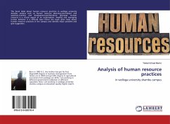 Analysis of human resource practices