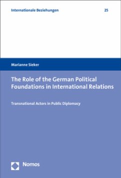 The Role of the German Political Foundations in International Relations - Sieker, Marianne