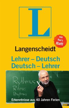 Langenscheidt Lehrer-Deutsch/Deutsch-Lehrer - Klaffl, Han's