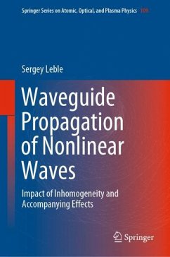 Waveguide Propagation of Nonlinear Waves - Leble, Sergey