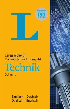 Langenscheidt Fachwörterbuch Kompakt Technik Englisch - Schmitt, Peter A.