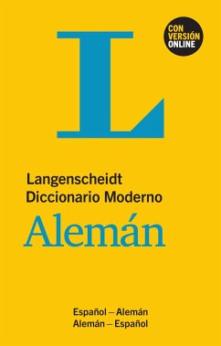 Langenscheidt Diccionario Moderno Alemán - Buch und Online