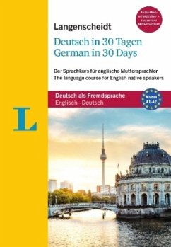 Cover Langenscheidt Deutsch in 30 Tagen - German in 30 days - Sprachkurs mit Buch