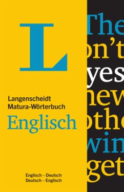 Langenscheidt Matura-Wörterbuch Englisch, m. 1 Buch, m. 1 Beilage