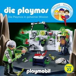 Die Playmos - Das Original Playmobil Hörspiel, Folge 23: Die Playmos in geheimer Mission (MP3-Download) - Fickel, Florian; Rost, Simon X.