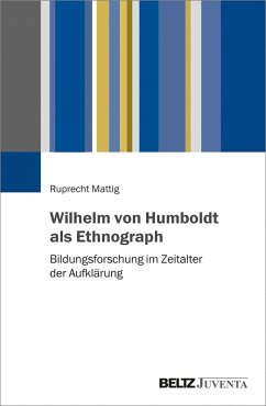 Cover Wilhelm von Humboldt als Ethnograph (eBook, ePUB)