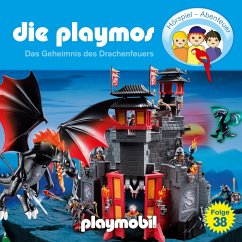 Die Playmos - Das Original Playmobil Hörspiel, Folge 38: Das Geheimnis des Drachenfeuers (MP3-Download) - Rost, Simon X.; Fickel, Florian