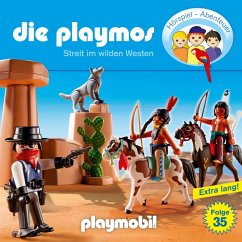 Die Playmos - Das Original Playmobil Hörspiel, Folge 35: Streit im Wilden Westen (MP3-Download) - Bredel, David; Fickel, Florian