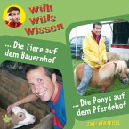 Die Tiere auf dem Bauernhof / Die Ponys auf dem Pferdehof (MP3-Download)