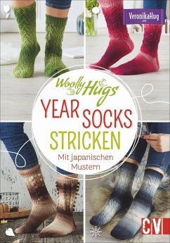 Woolly Hugs YEAR-Socks stricken - Hug, Veronika