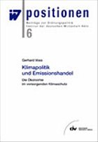 Klimapolitik und Emissionshandel - Voss, Gerhard