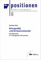 Klimapolitik und Emissionshandel