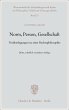 Norm, Person, Gesellschaft. (eBook,... - Bild 1