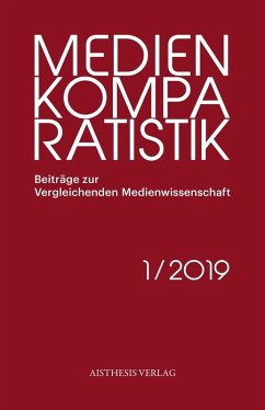 Cover Medienkomparatistik (eBook, PDF)
