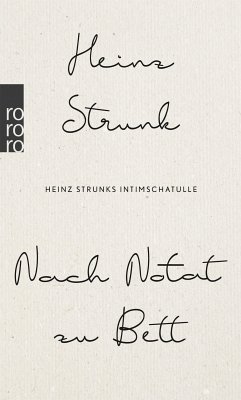 Nach Notat zu Bett (eBook, ePUB) - Strunk, Heinz
