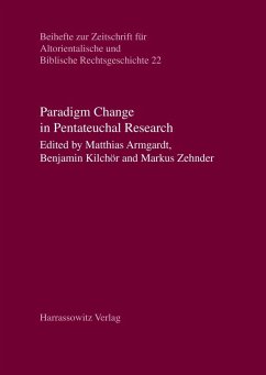 Cover Paradigm Change in Pentateuchal Research (eBook, PDF)