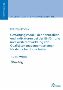 Gestaltungsmodell der Kennzahlen und Indikatoren bei der Einführung und (eBook, PDF) - Reschke, Rebecca