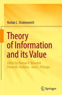 Theory of Information and its Value - Stratonovich, Ruslan L.