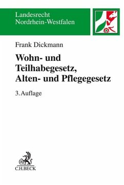 Wohn- und Teilhabegesetz - WTG, Alten- und Pflegegesetz - APG - Dickmann, Frank