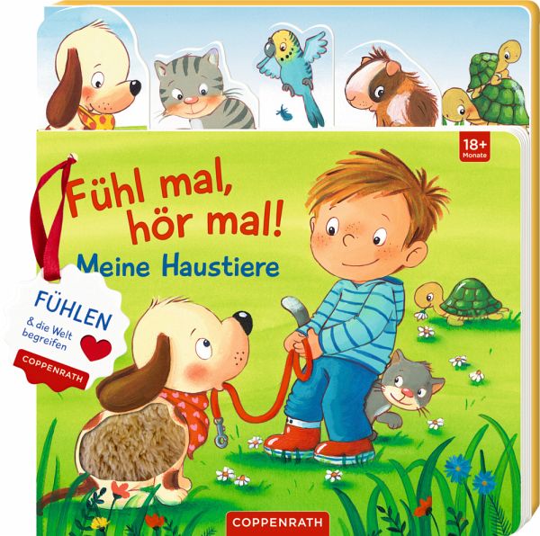 Fühl mal, hör mal! Meine Haustiere, m. Soundeffekten